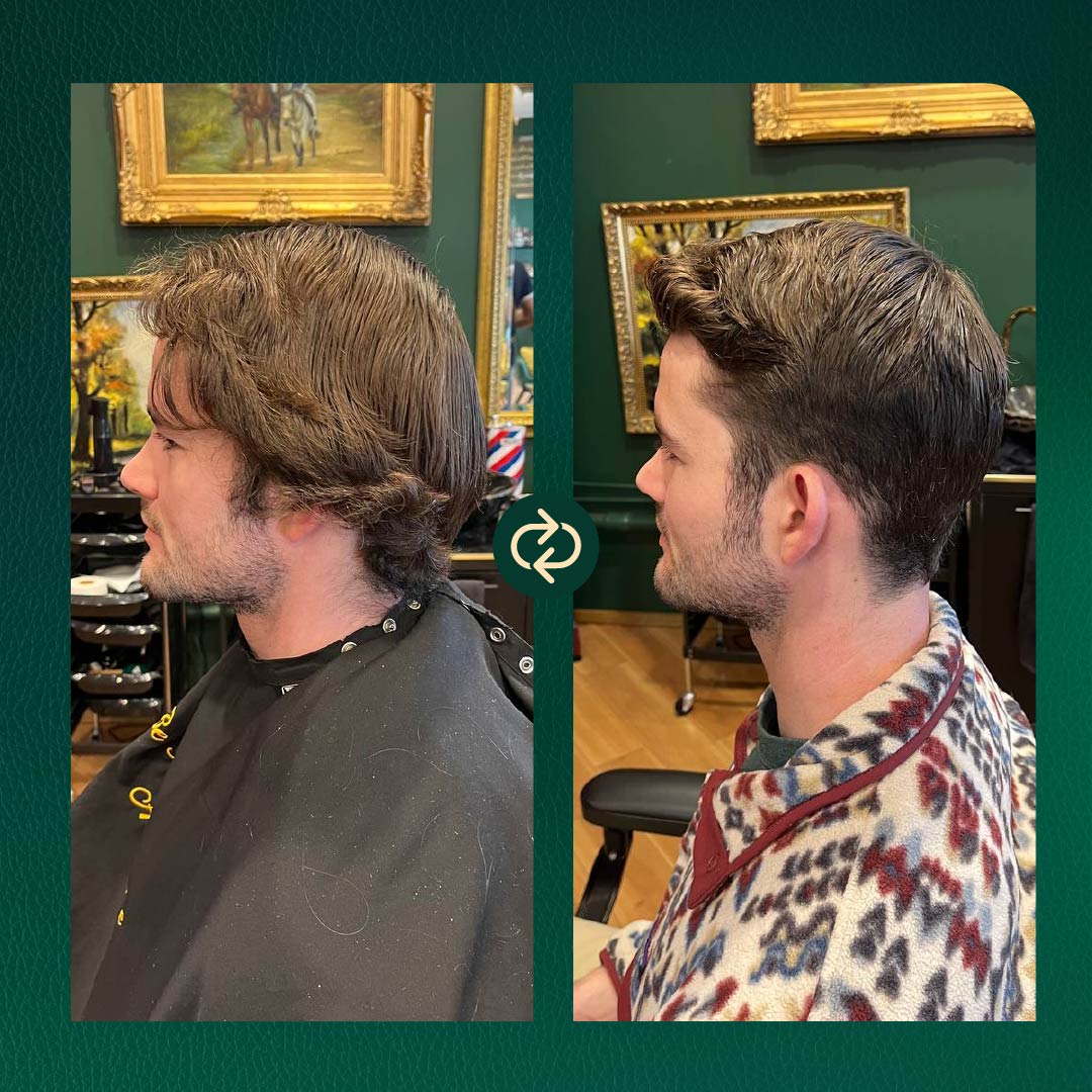 Change the style to classic haircut