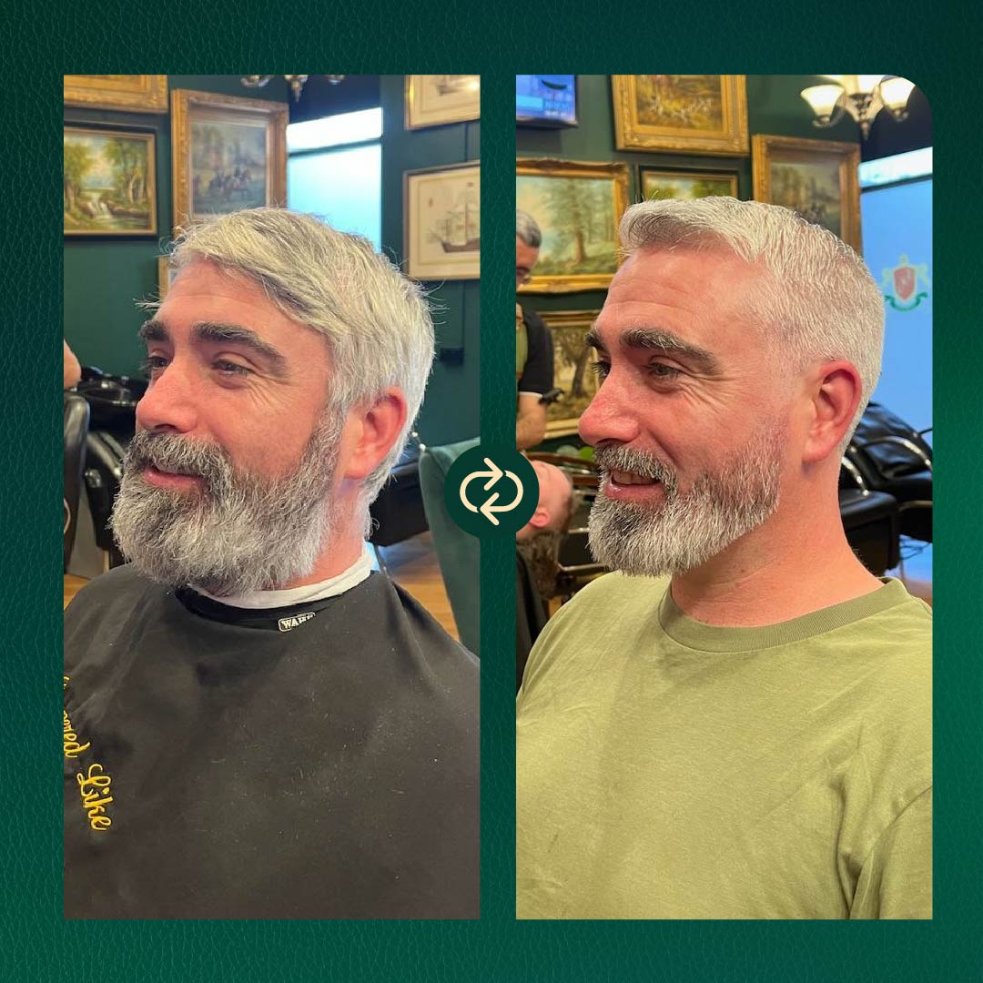 George package & beard style